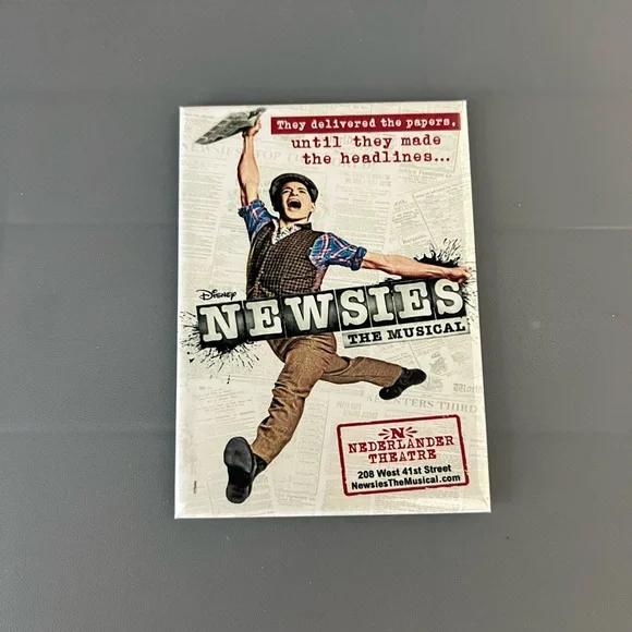 Disney Newsies The Musical Poster Magnet - Picture 2 of 5